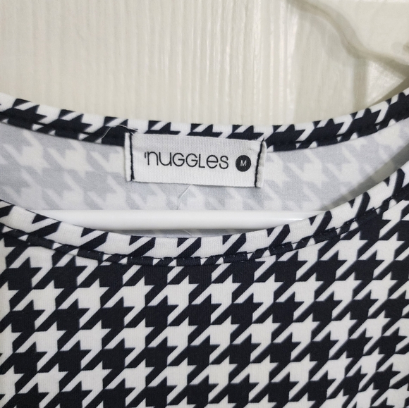 NUGGLES houndstooth top - Picture 2 of 3